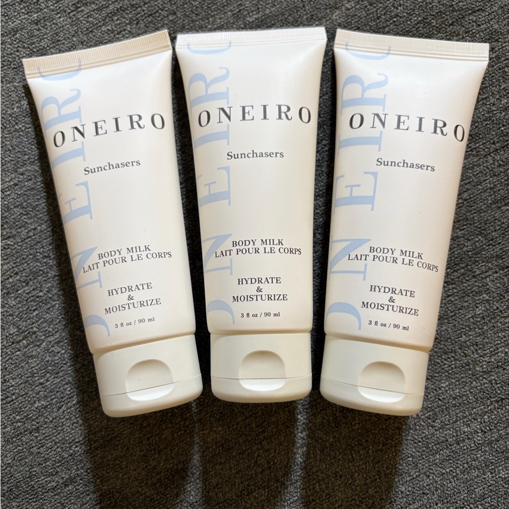 ONEIRO Sunchasers Body Milk Moisturizer - Cream trio get all 3
